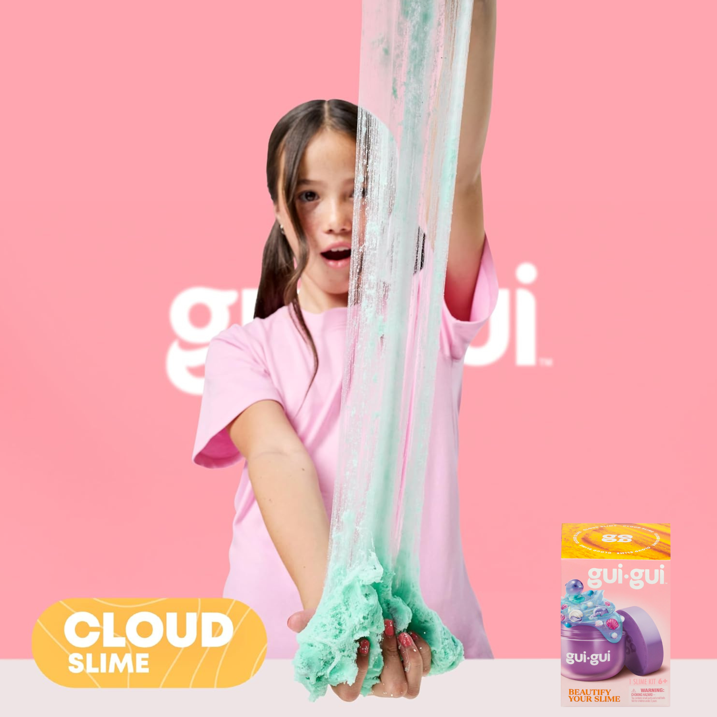 Gui Gui Sensory Slime - Cloud