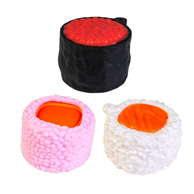 Fidget Sushi Platter Includes Squishy