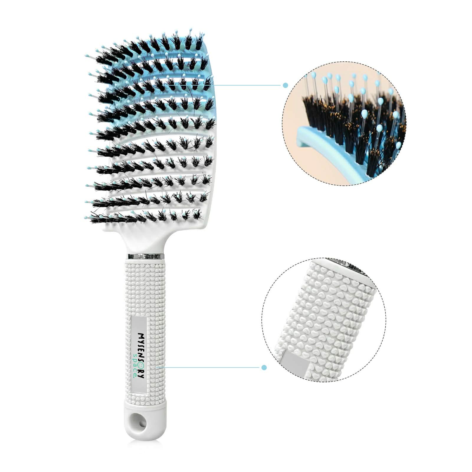 My Sensory Space Detangling Hairbrush - Blue Breeze