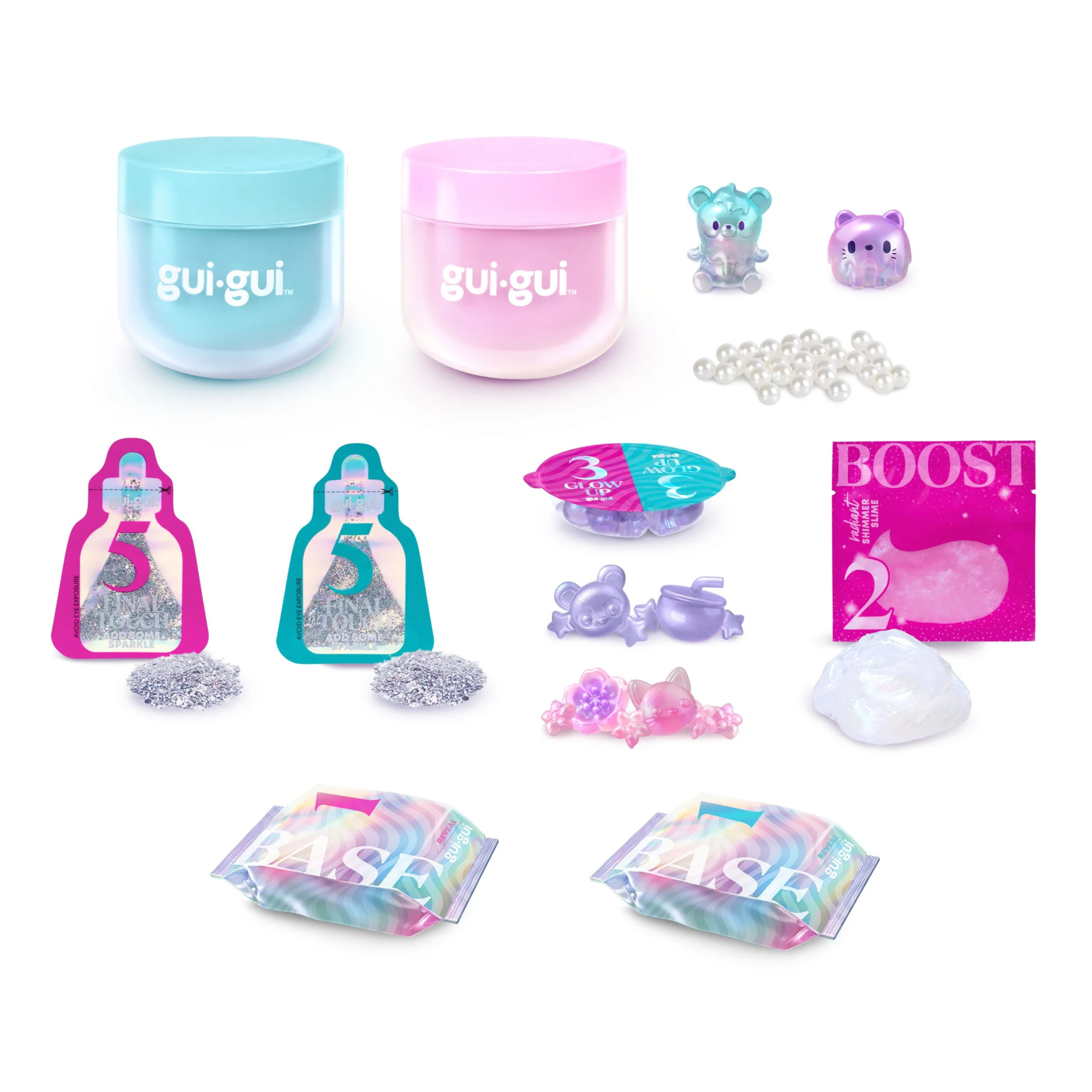 Gui Gui Shimmer Deluxe Duo Pack Sensory Slime