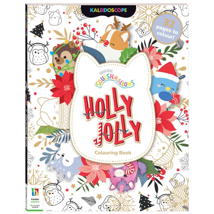 Squishmallows Christmas Colouring Book