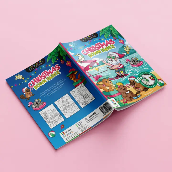 Sticker Colouring Christmas Down Under