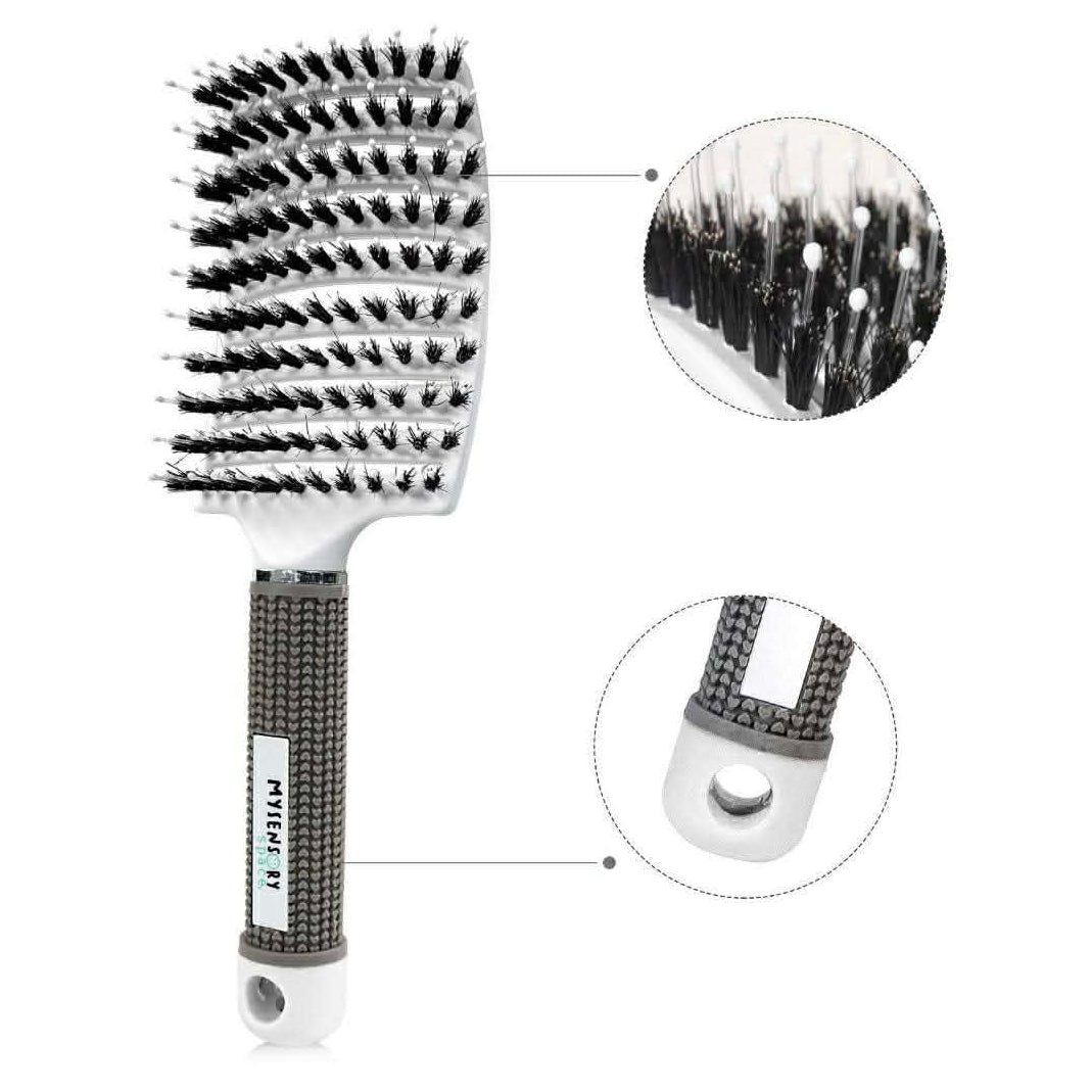 Arctic White My Sensory Space Detangling Hairbrush