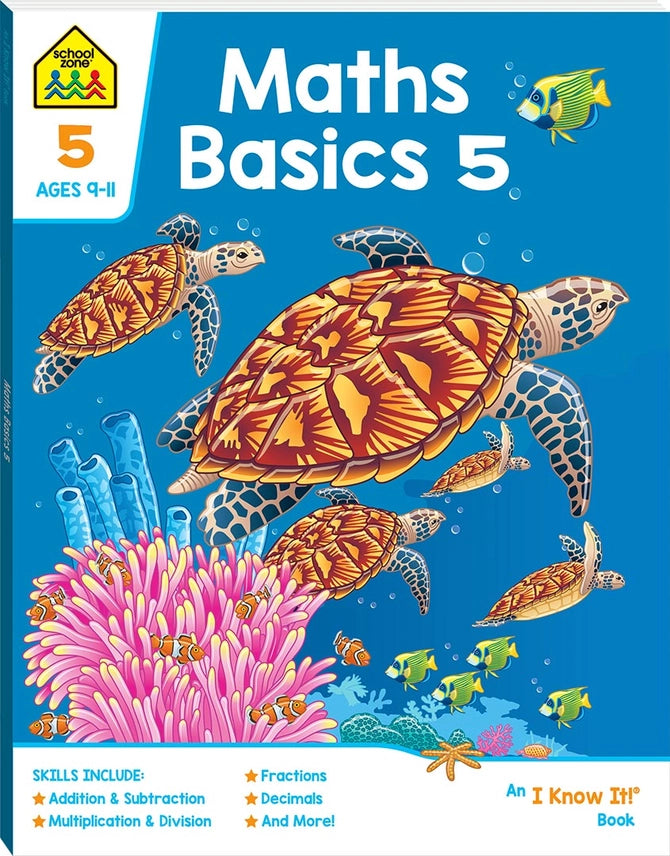 School Zone Maths Basics 5 (Ages 9–11)