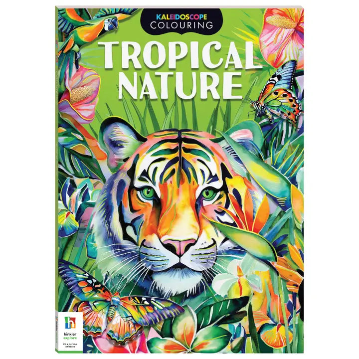 Adult Colouring Book – Tropical Nature