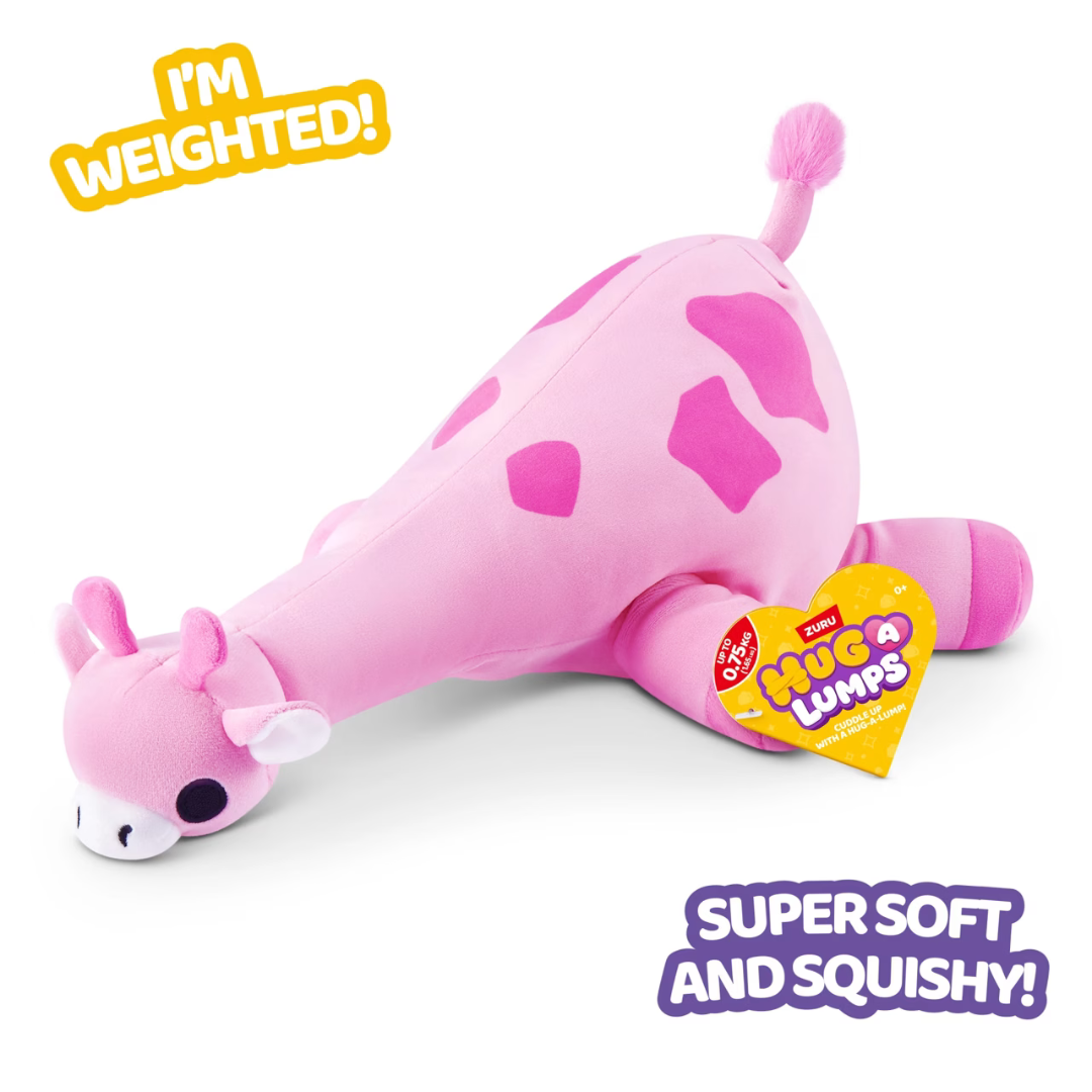 Love Giraffe Weighted HugaLump Animal Plush 650g