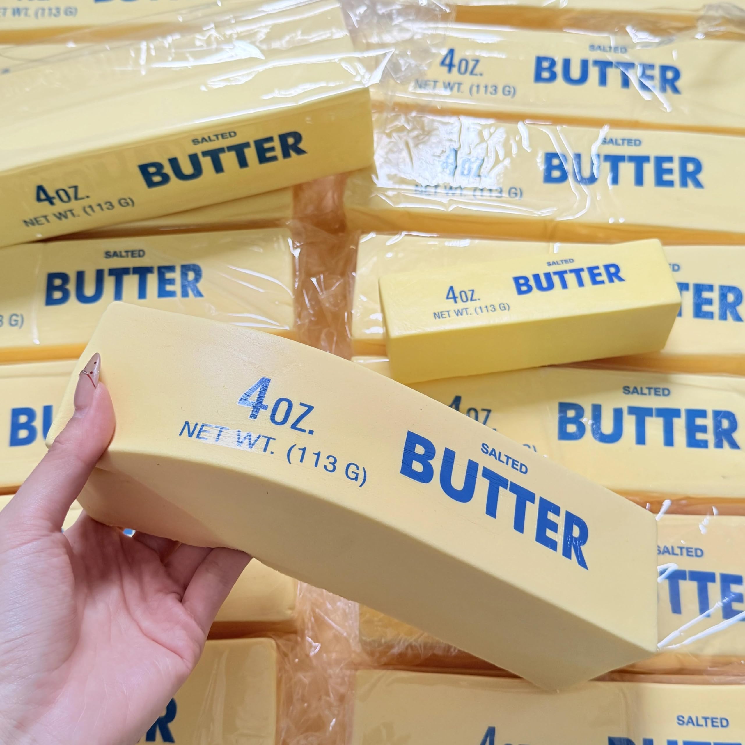 Slow Rising Butter Stick Squishy Giant 22cm