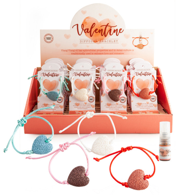 Heart Diffuser Bracelet
