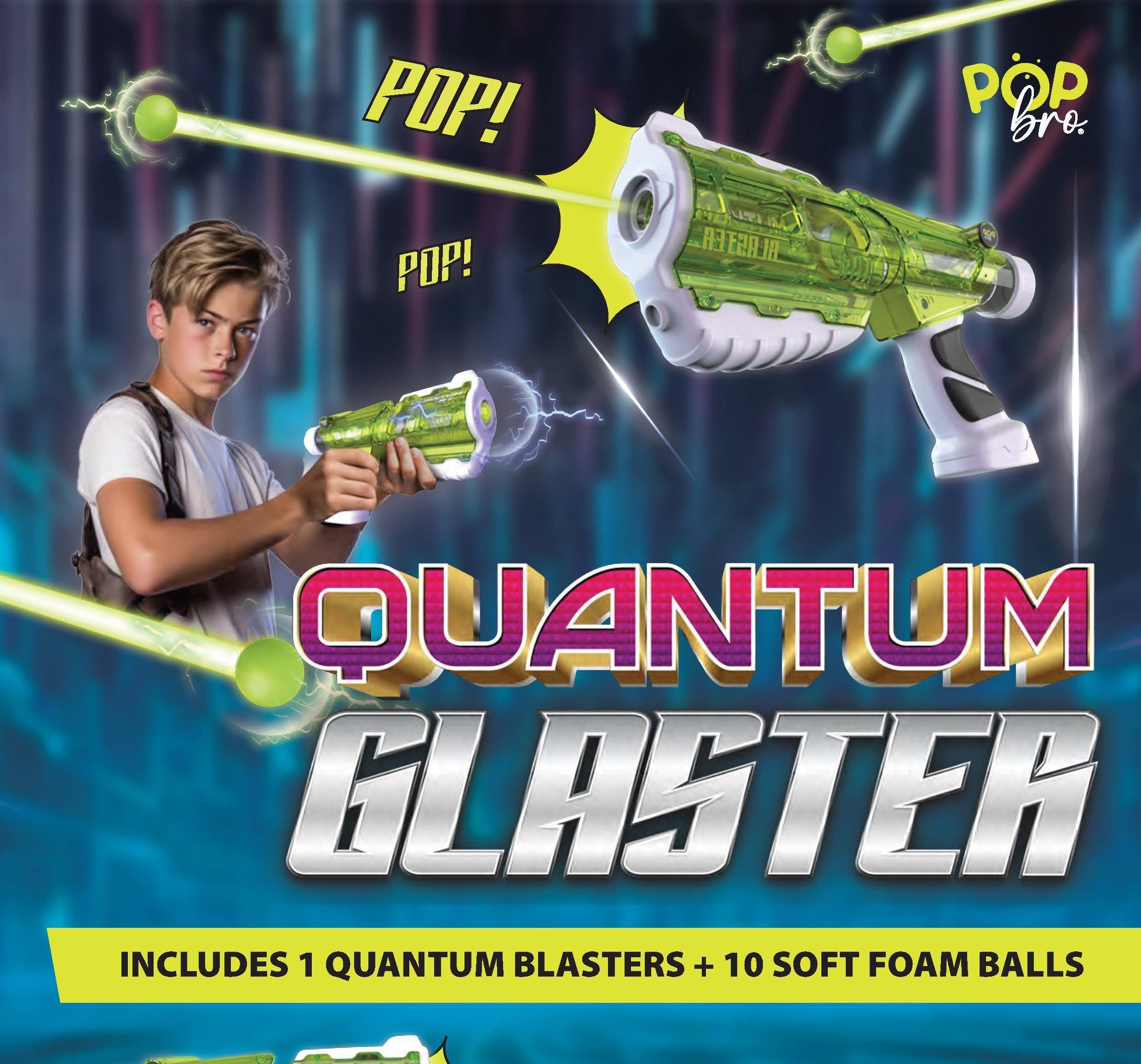 Quantum Pop Blaster (10 Balls)