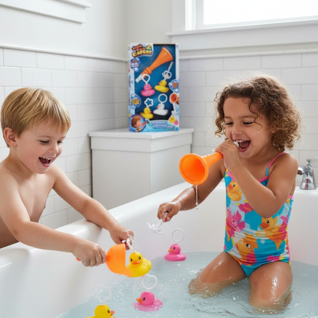 Duck Ring Toss & Quacking Call Game