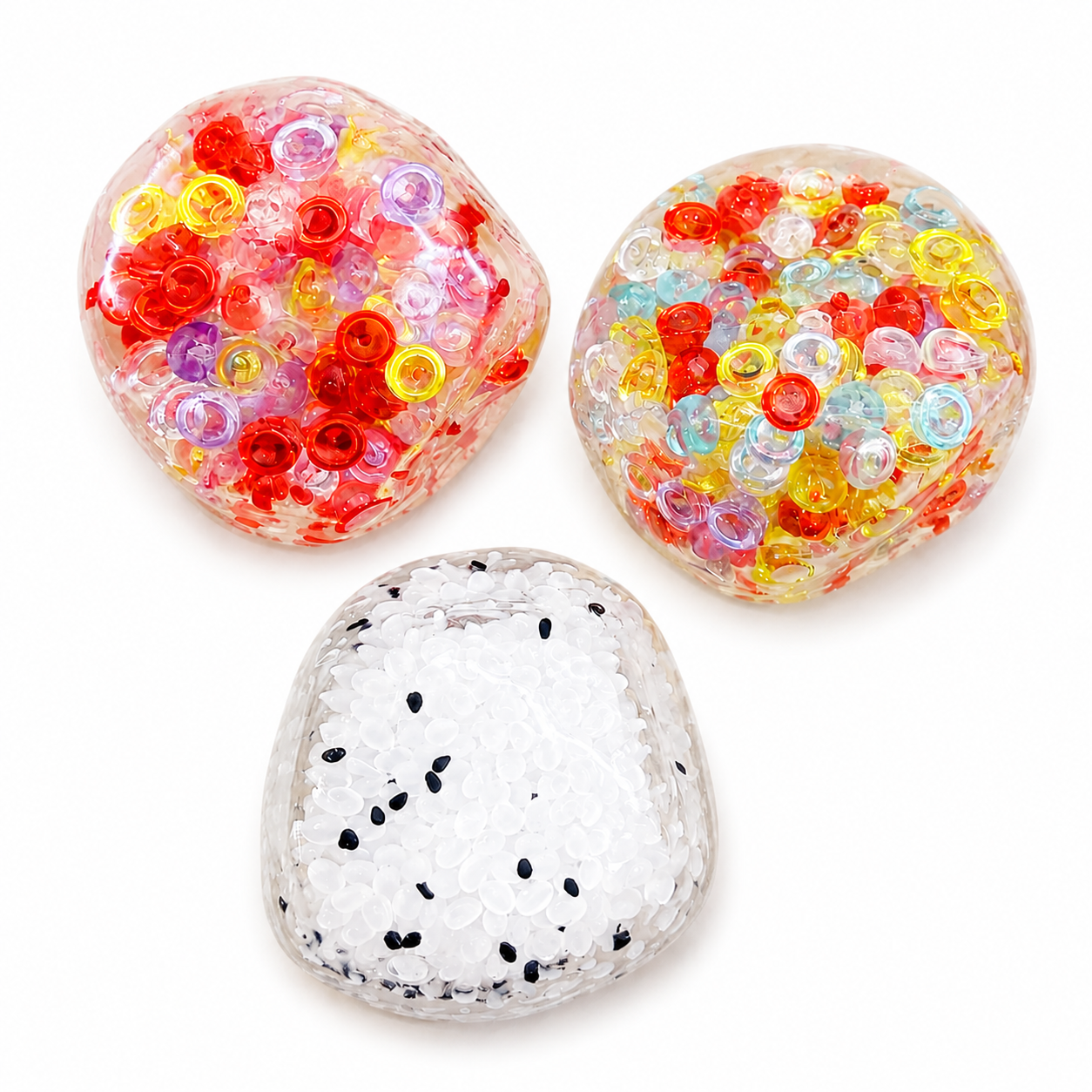 Crunch Assorted Squishy Ball - 3 Pack
