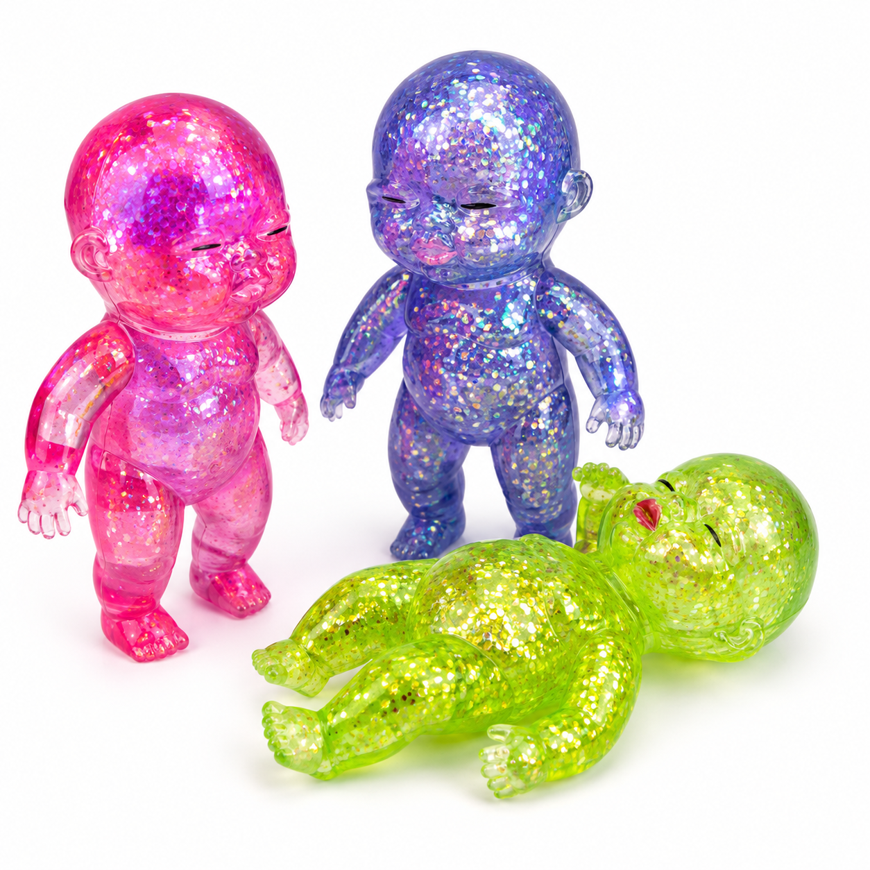 Sugar Baby Glitter Squishy 14cm