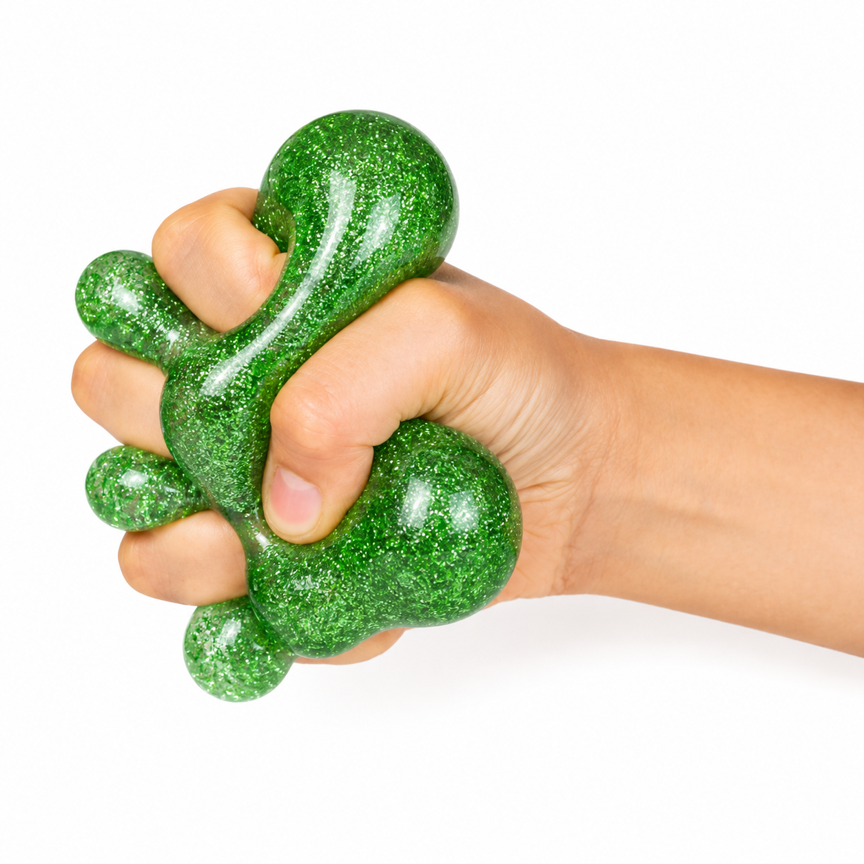 Jelly Cube Squishy - Glitter 3 Pack