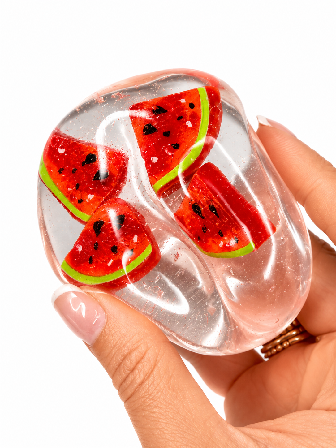 Coconut Oil Fruit Ball Squishy -  3 Pack