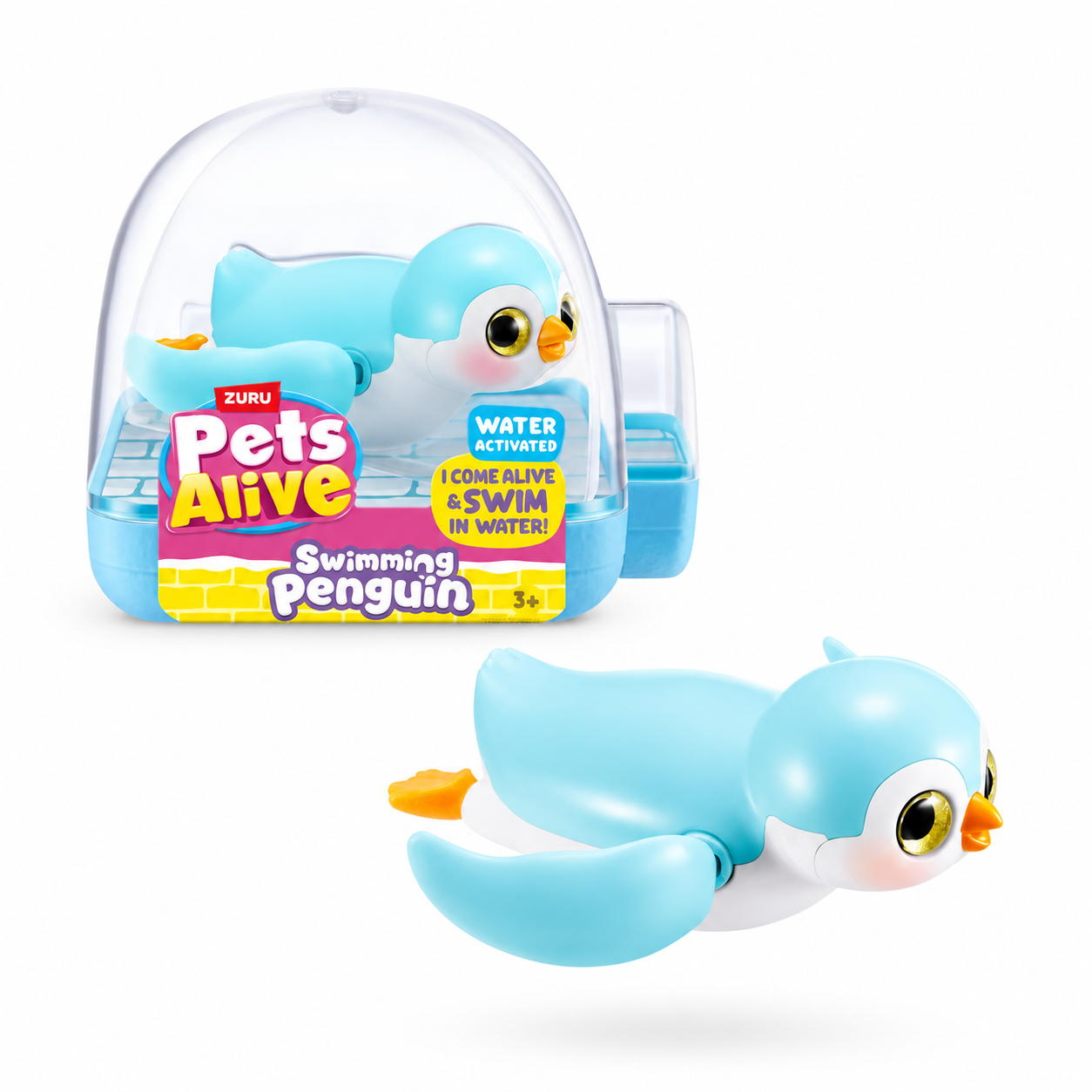 Robotic Swimming Penguin - Water Activated 3 Pack