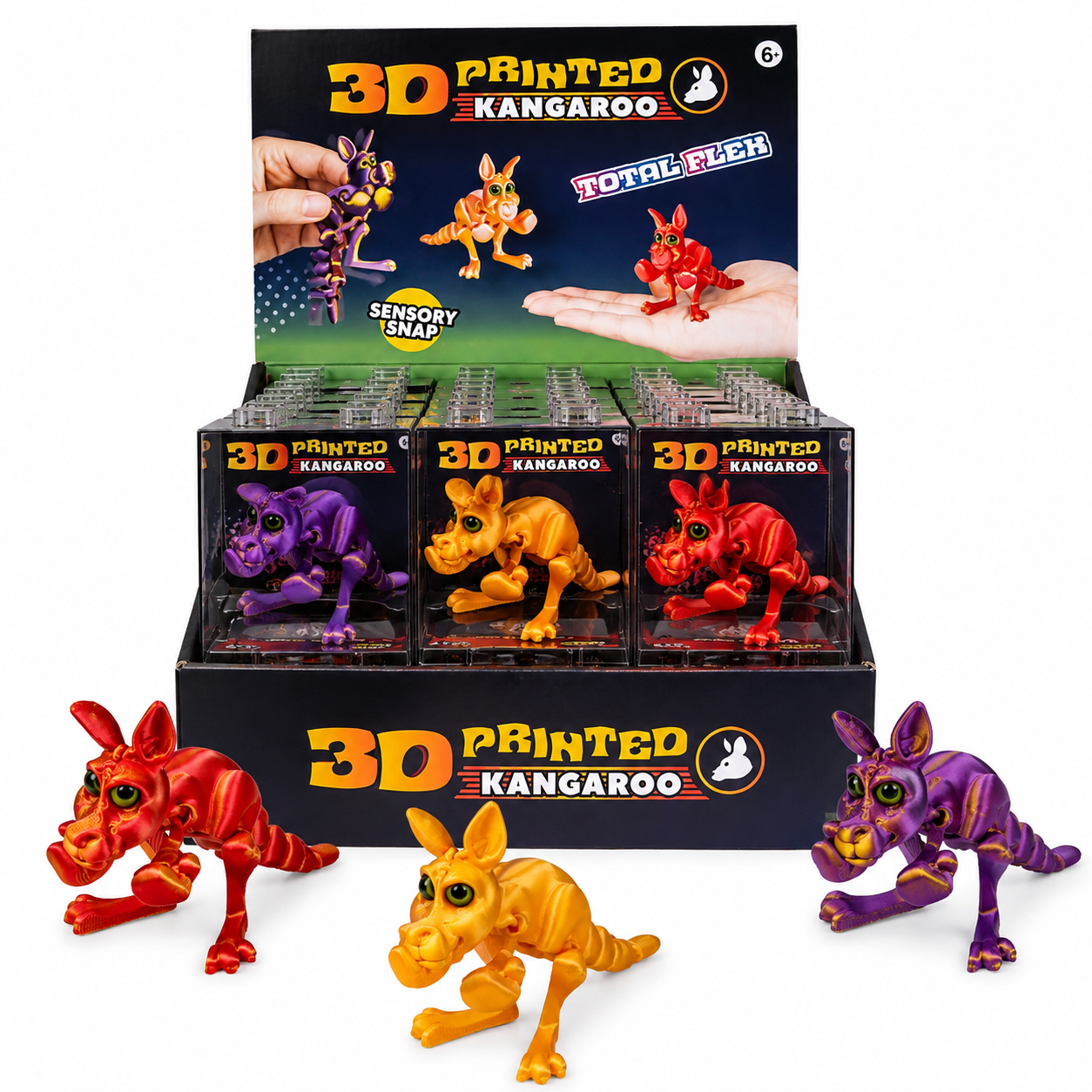3D Sensory Fidget Kangaroo