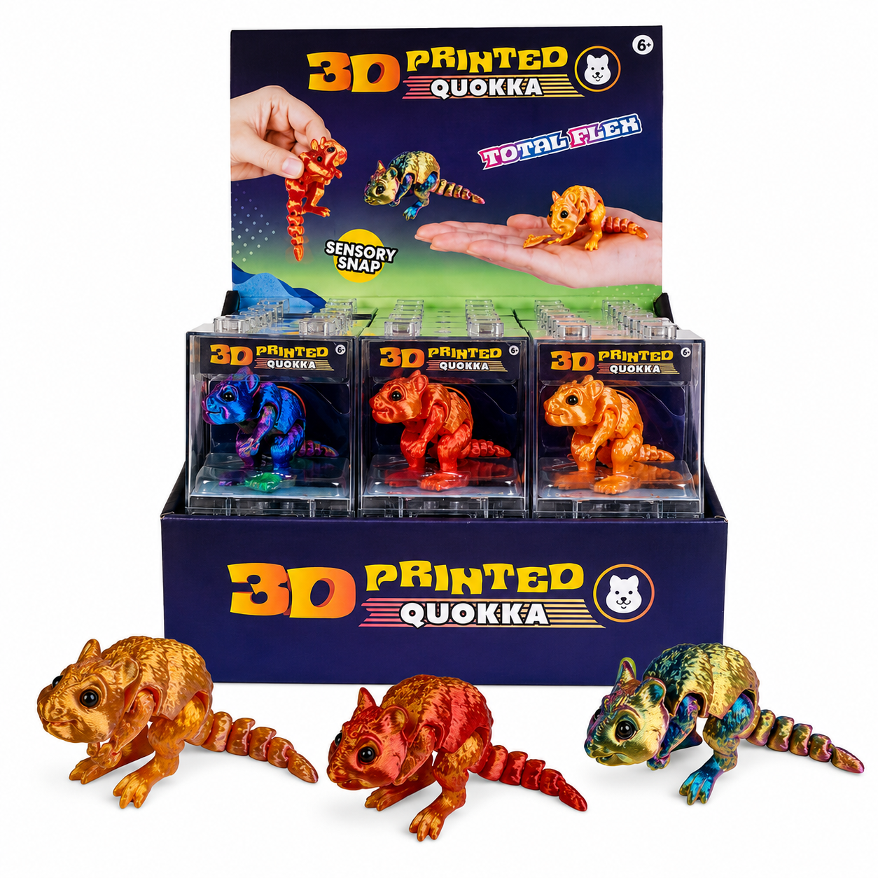 3D Sensory Fidget Quokka