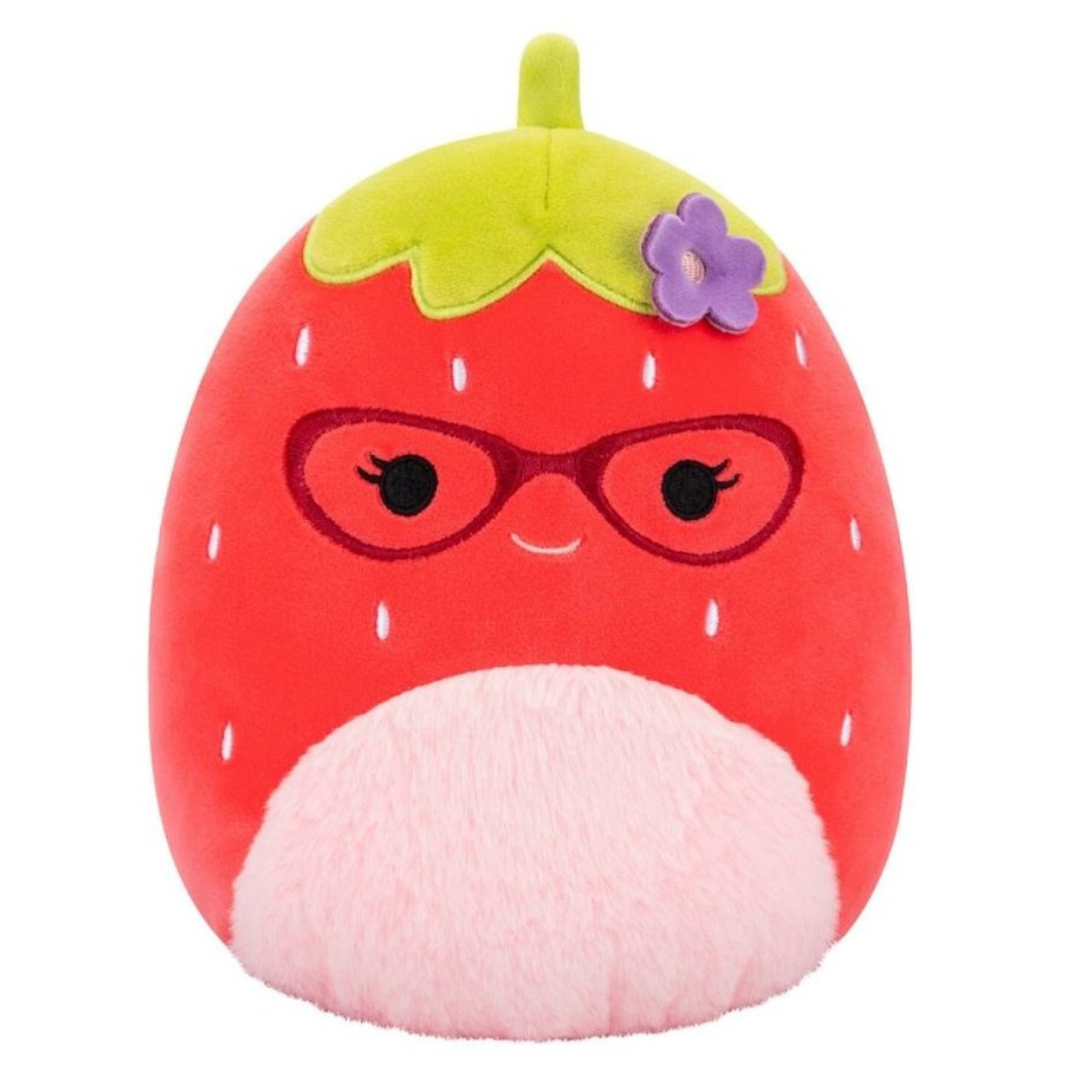 Squishmallows 20cm Scarlet the Strawberry with Glasses