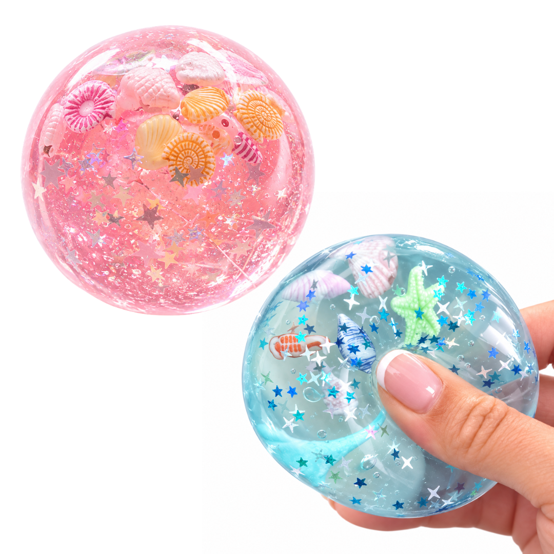 Coconut Oil Shell Squishy 2 Pack
