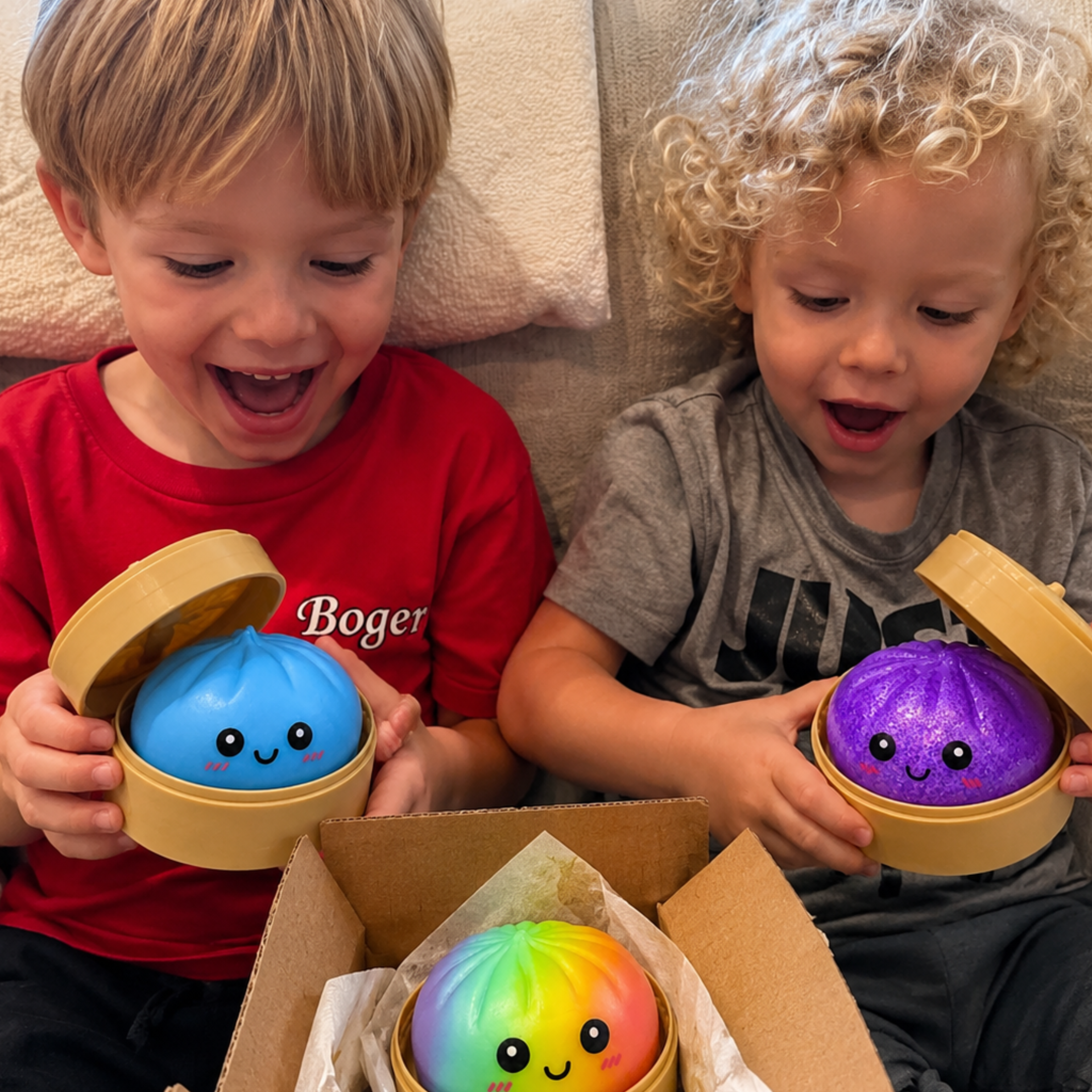 Mystery Viral Dumpling Squishy 7 Pack