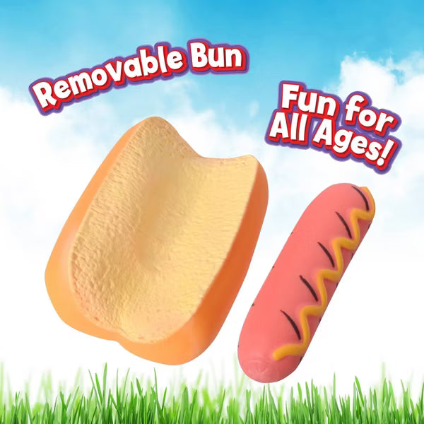 Sunny Days Squeeezy Hot Dog Giant Squishy
