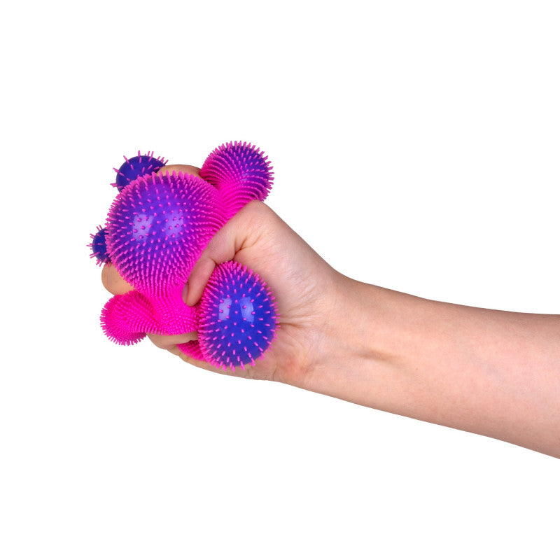 Furry Colour Change Squishy Cube