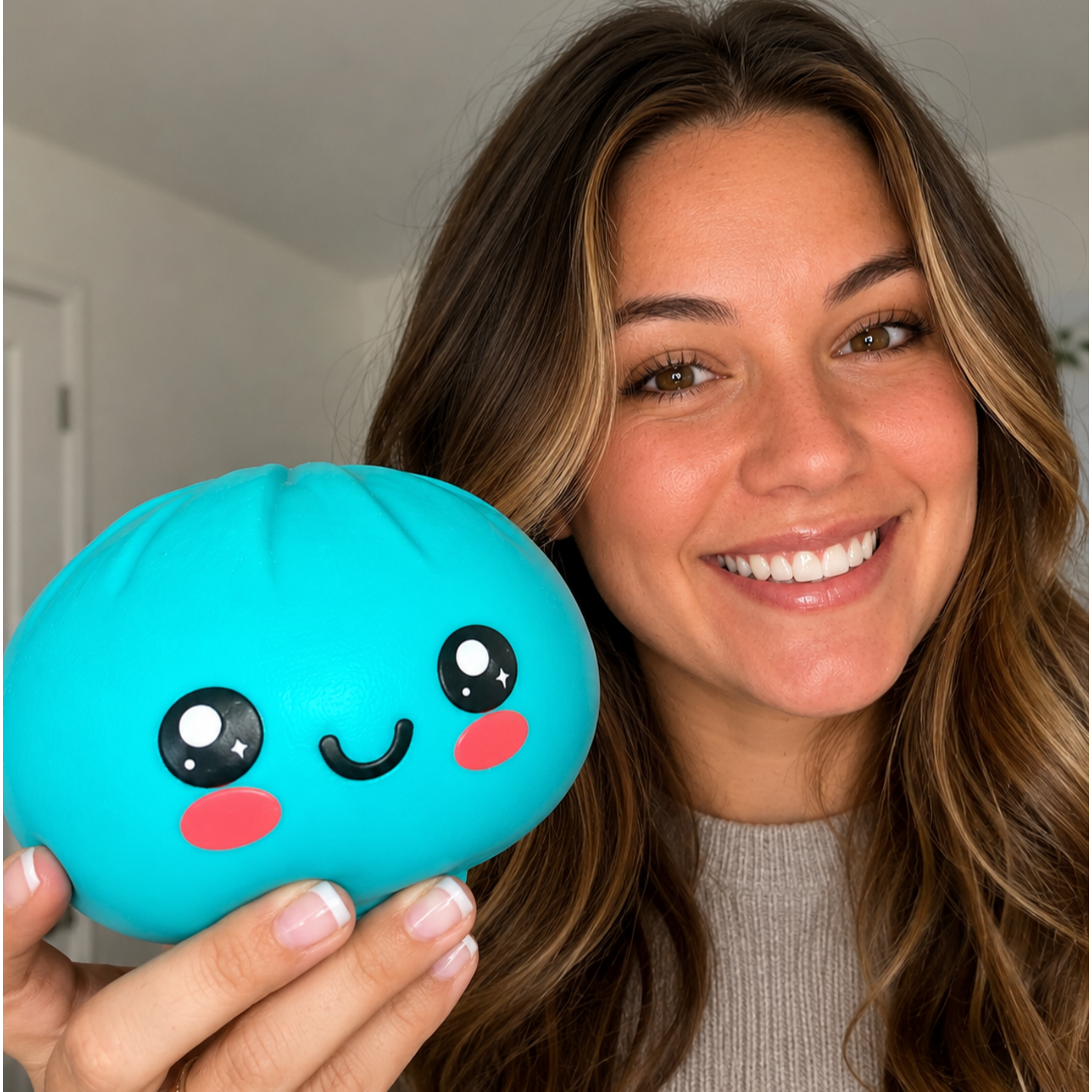 MEGA Mystery Viral Dumpling Squishy 17cm
