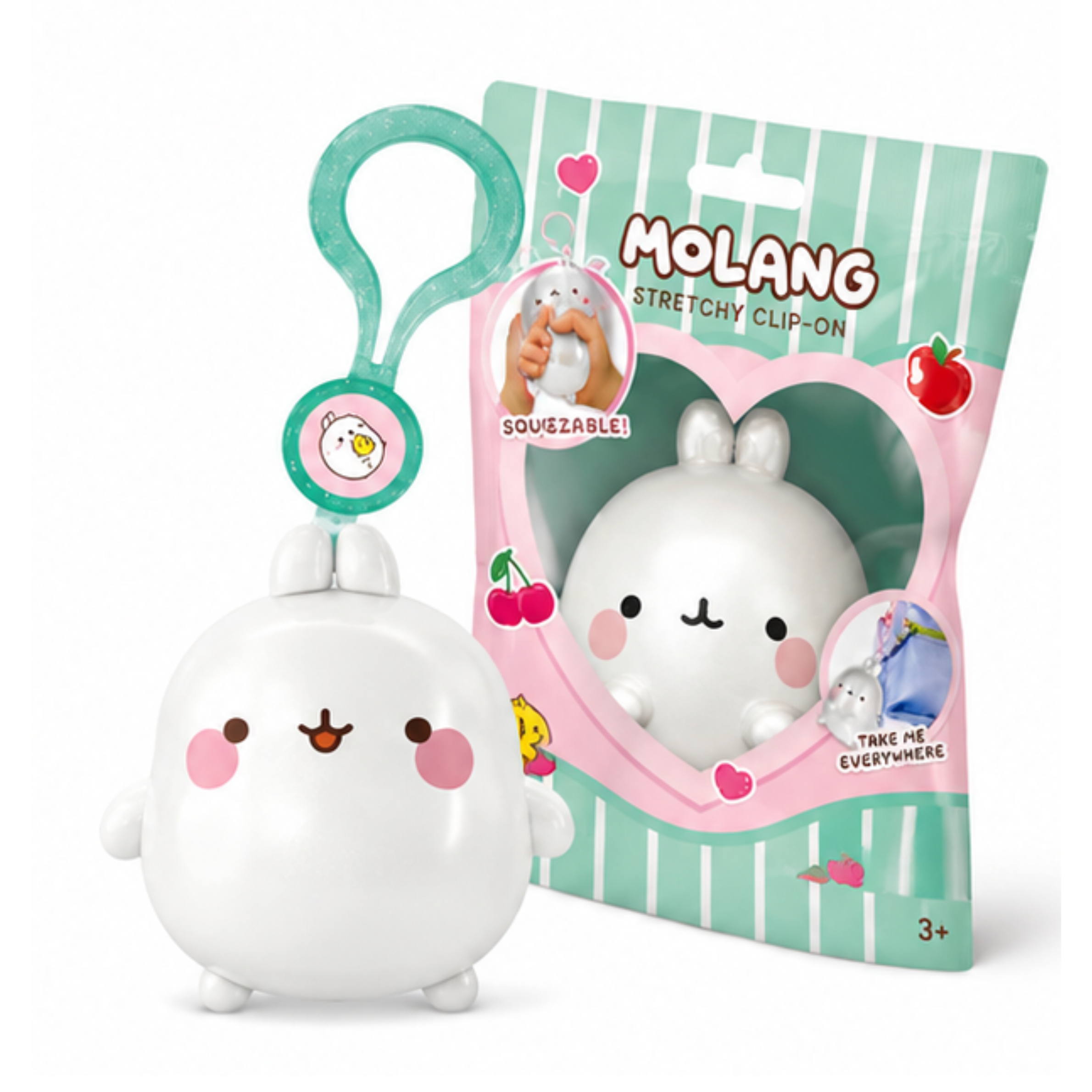 Molang & Piu Piu Squishy Friends Clip-On