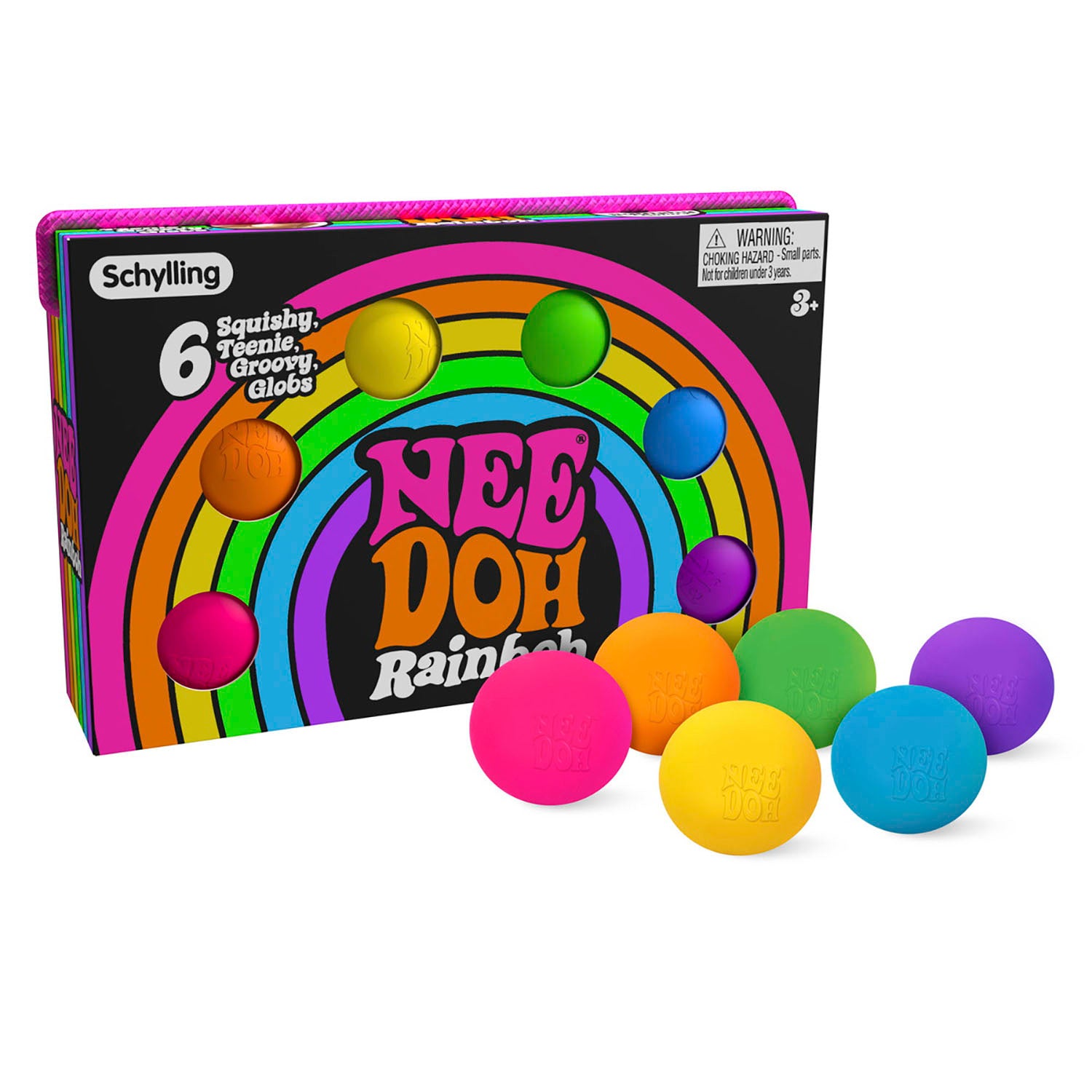 NeeDoh Teenie 6pk Gift Box