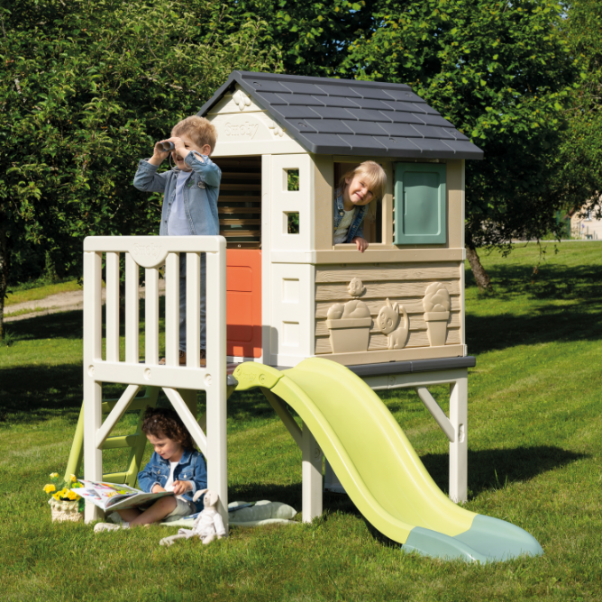 SMOBY Life House On Stilts with Slide