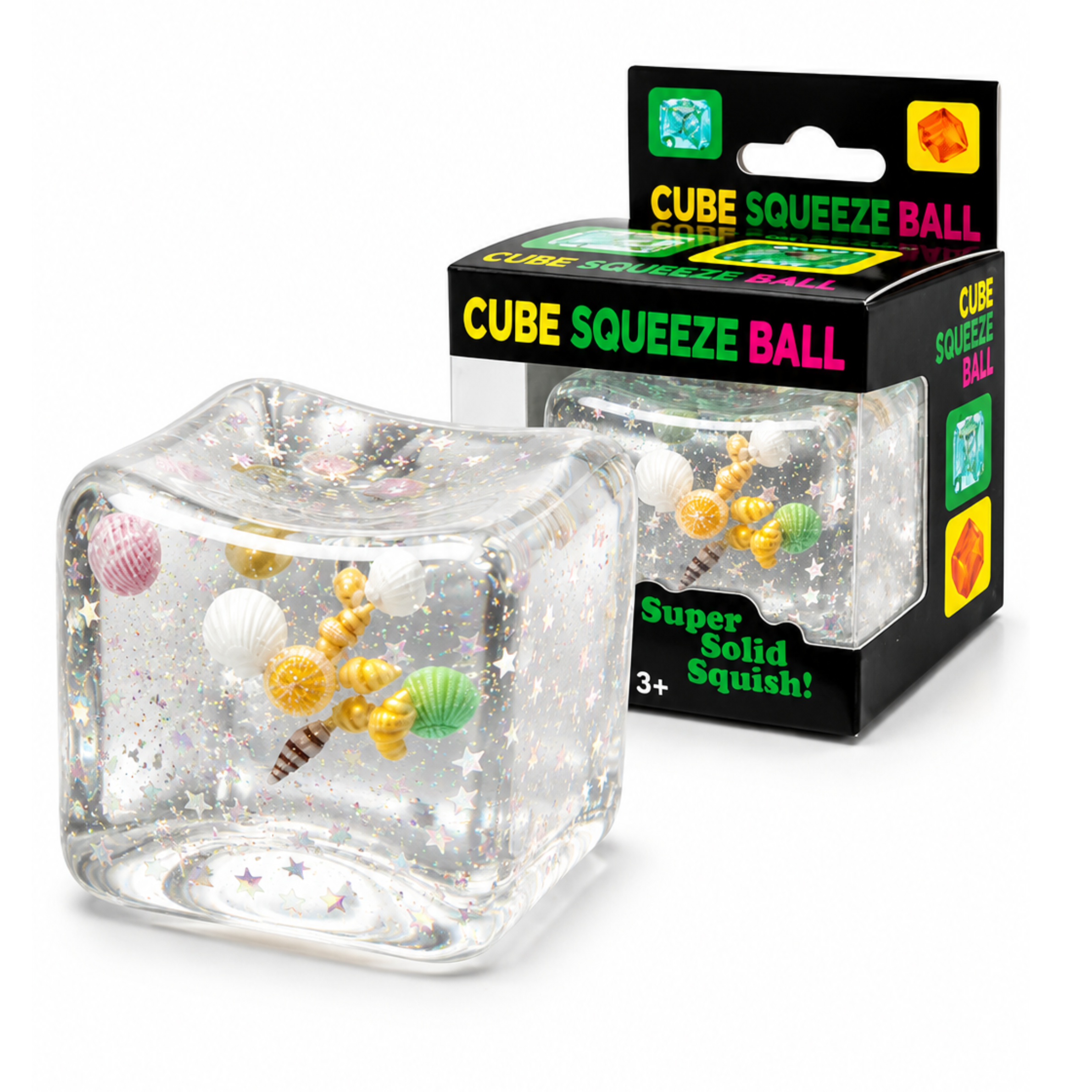 Floating Shell Cube Squishy