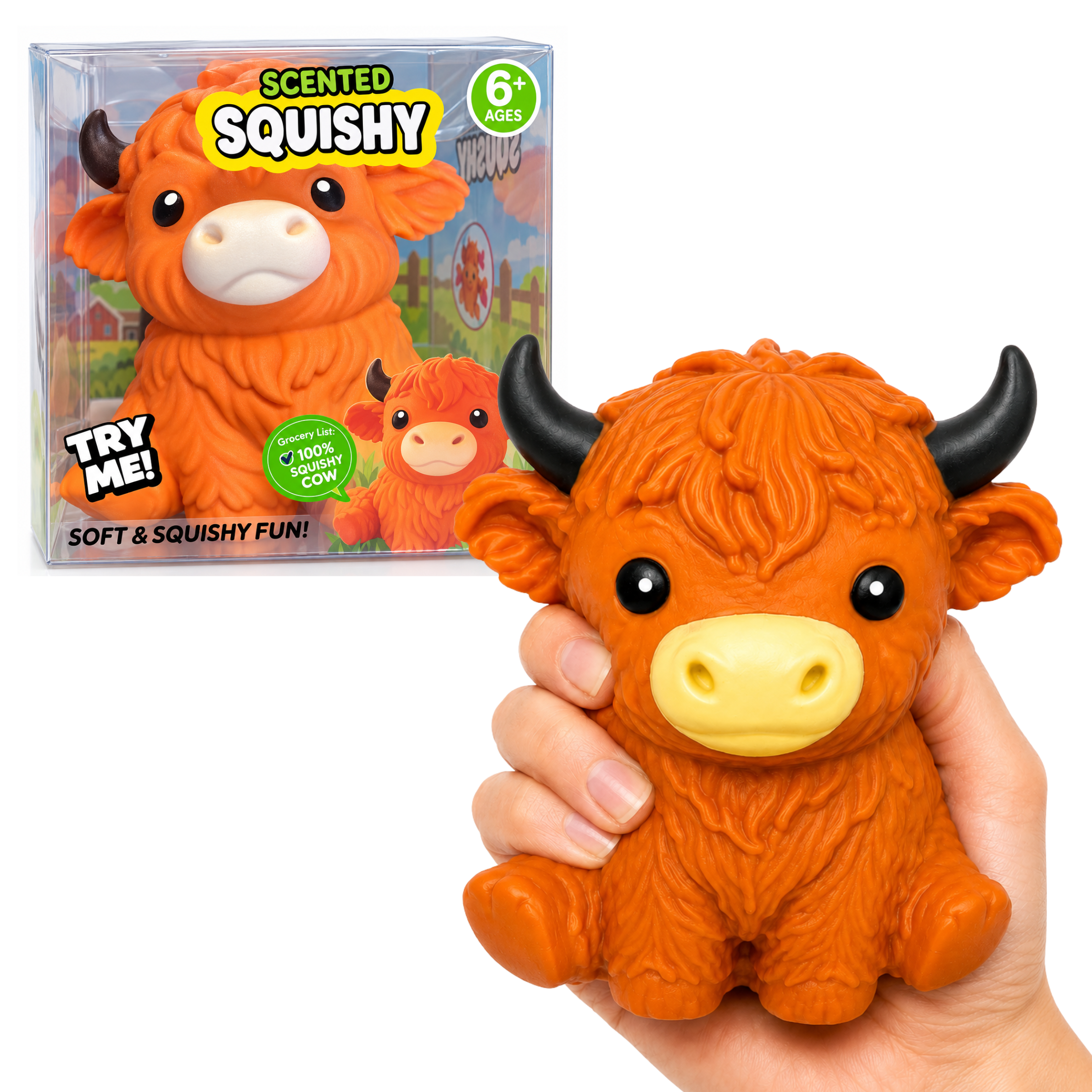 Giant Durable Squishy Highland Cow