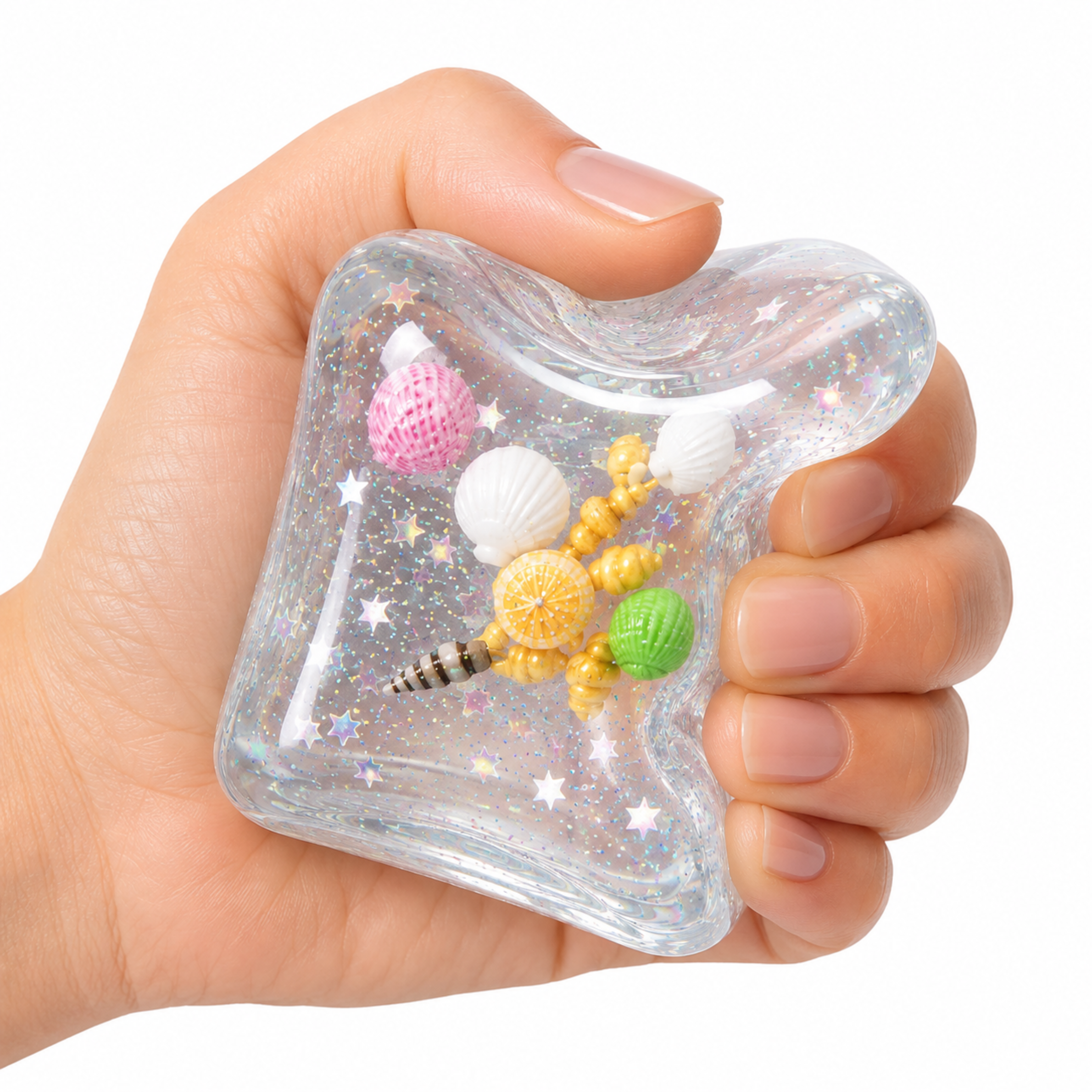 Floating Shell Cube Squishy