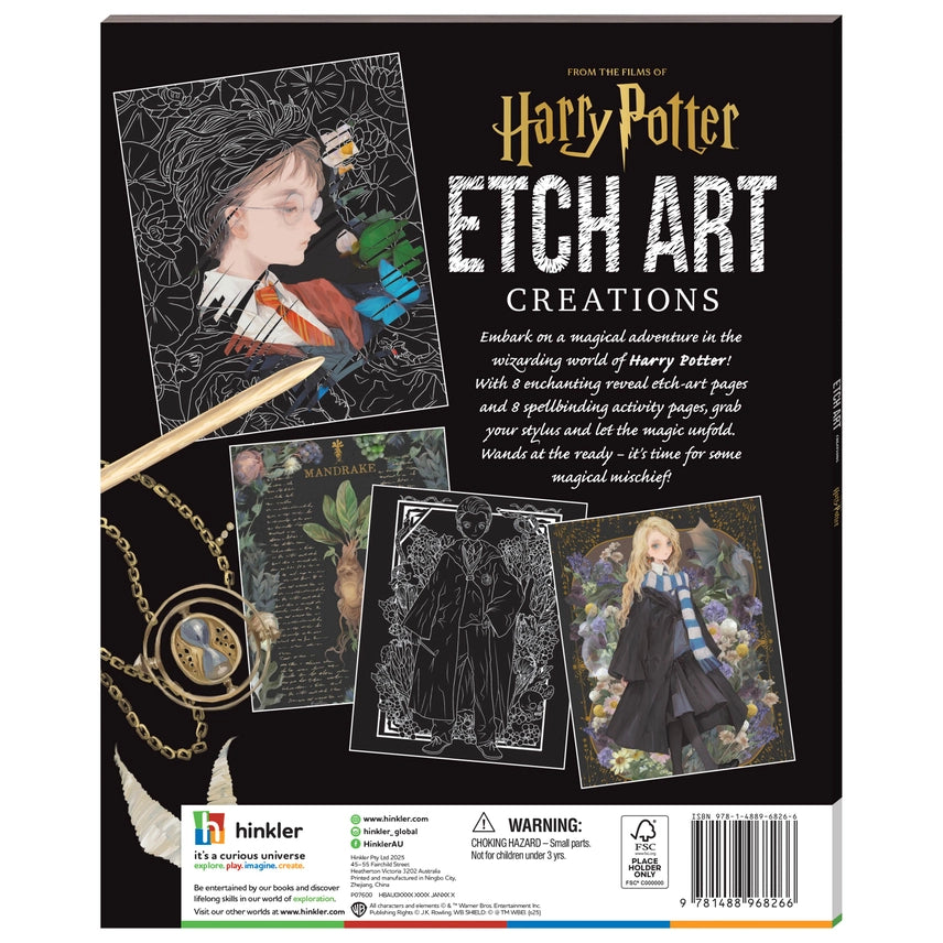 Etch Art Creations Harry Potter