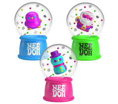 NeeDoh Christmas Snow Globe