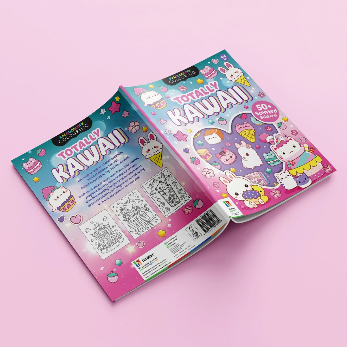 Colouring Book Scented Stickers Totally Kawaii