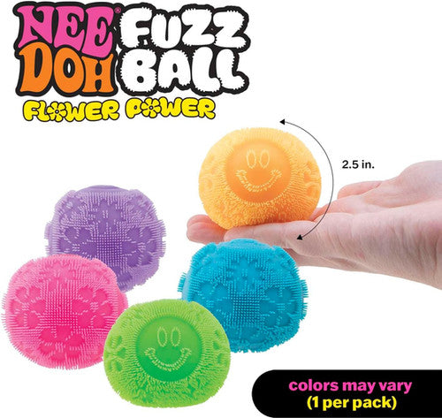 NeeDoh Fuzz Ball Flower Power