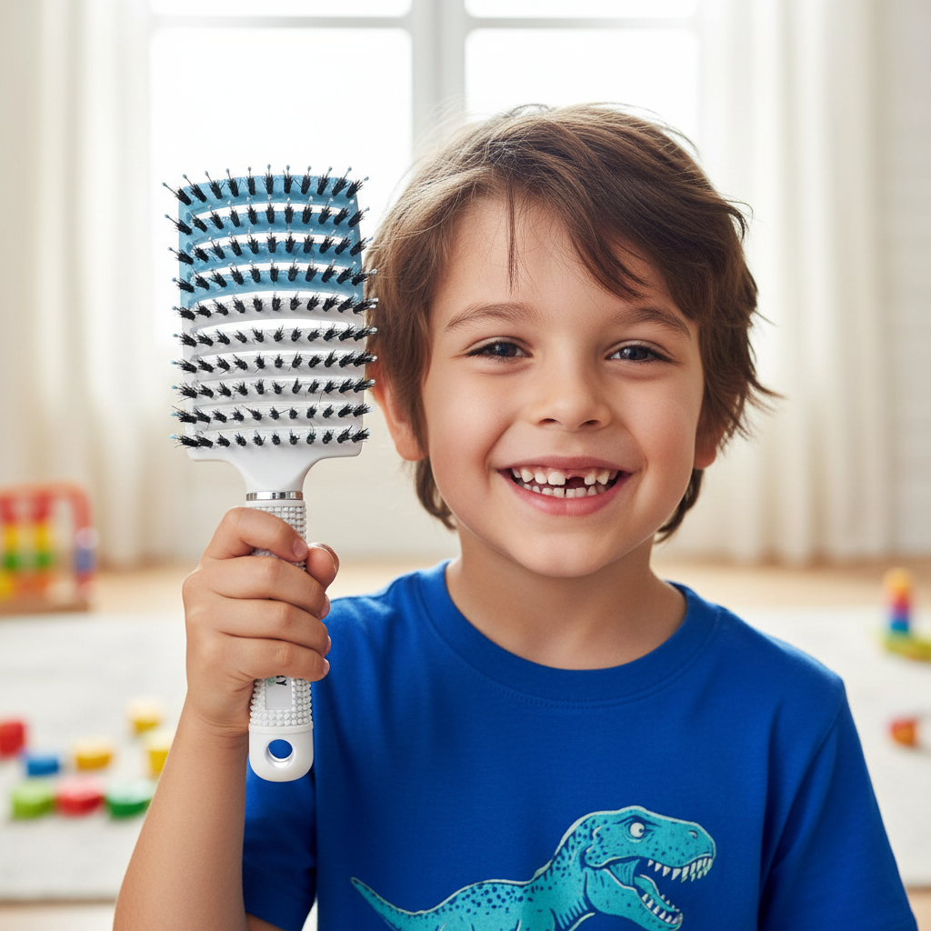 My Sensory Space Detangling Hairbrush - Blue Breeze