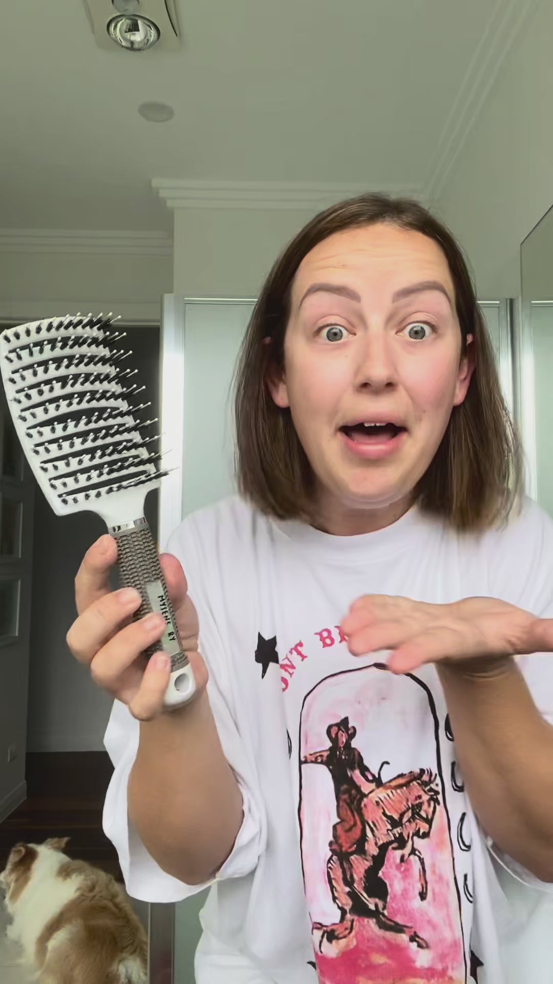 Sensory Hairbrush Green