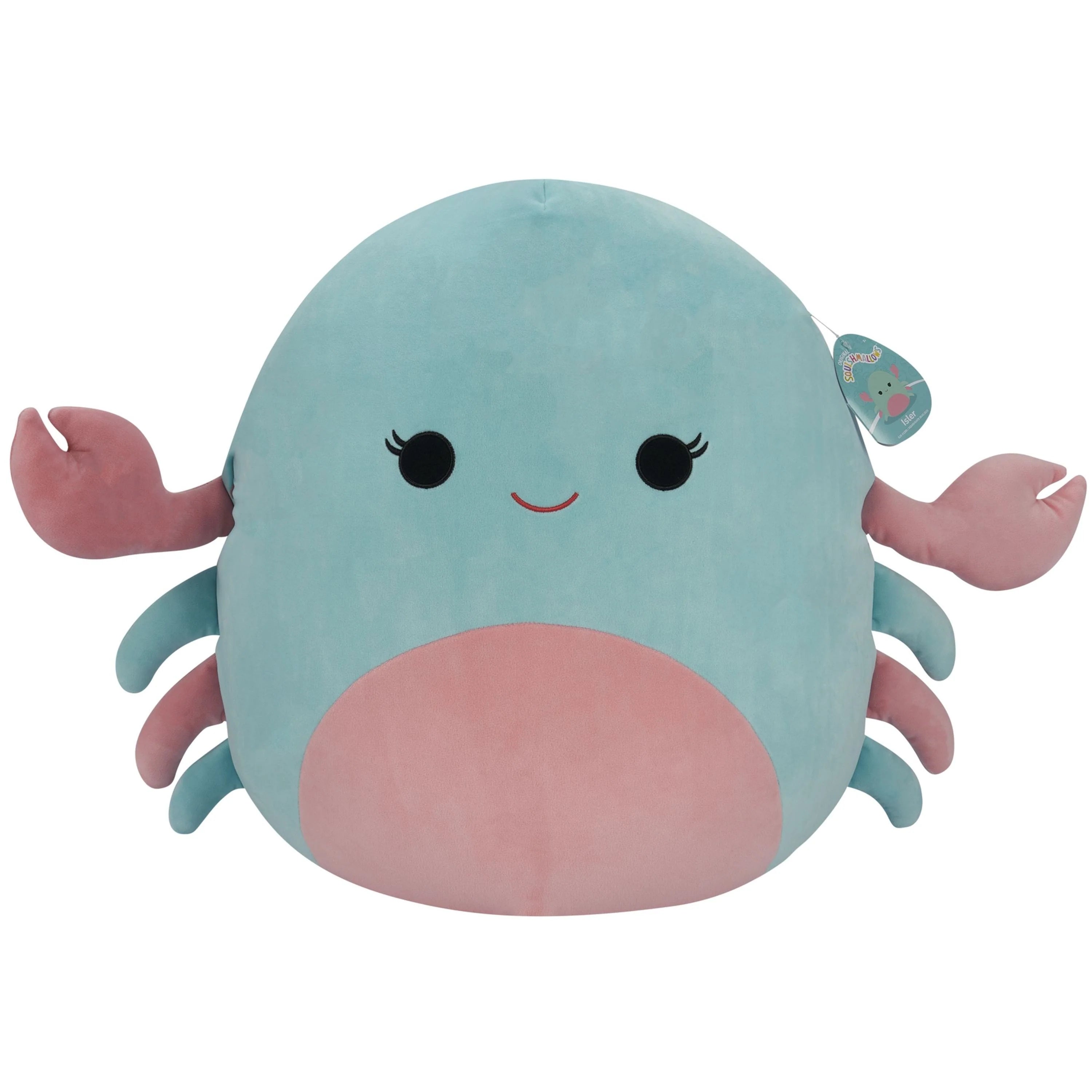 Squishmallows 40cm - Isler Pink And Mint Crab